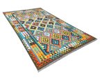 Gorgeous Afghan Handmade Choubi Kilim 303 x 194 cm - Image 3
