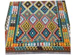 Gorgeous Afghan Handmade Choubi Kilim 303 x 194 cm - Image 4