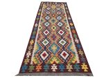 Beautiful Afghan Kilim Hallway Runner Rug - 296 x 83 cm - Image 3