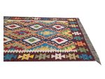Beautiful Afghan Kilim Hallway Runner Rug - 296 x 83 cm - Image 4