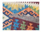 Beautiful Afghan Kilim Hallway Runner Rug - 296 x 83 cm - Image 6