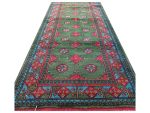 Hand-knotted Afghan Kunduz Wool Runner 245 X 82 cm - Image 3