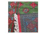 Hand-knotted Afghan Kunduz Wool Runner 245 X 82 cm - Image 5