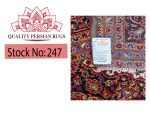 Gorgeous Pre-loved Persian Kashan Second-Hand carpet - 417 x 303 cm - Image 7