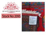 Stunning Hand-knotted Afghan Kunduz Wool Runner 207 x 82 cm - Image 6