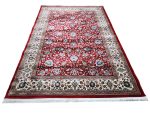 Gorgeous Persian Machine-Made Red Afshaan Carpet – 290x200cm - Image 3