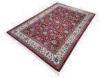 Gorgeous Persian Machine-Made Red Afshaan Carpet – 290x200cm - Image 4