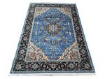 Persian Blue Color Heriz Carpet