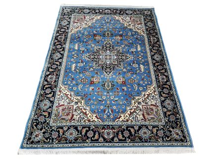 Persian Blue Color Heriz Carpet