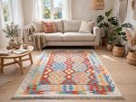 Afghan Handmade Kilim 202x152cm