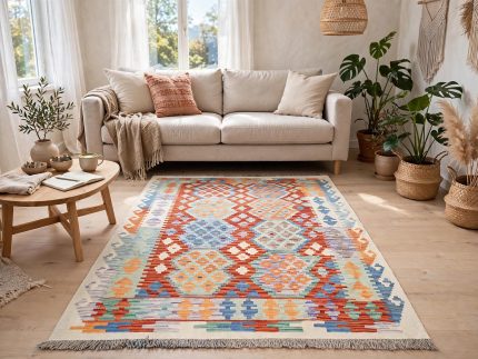 Afghan Handmade Kilim 202x152cm