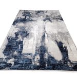 Modern Grey navy Carpet