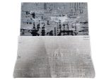 2 Metre Modern Grey Runner Carpet