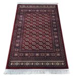 Maroon Machine Made Carpet- Size: 180x120cm