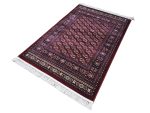 Stunning Turkish Maroon Bukhara Machine Made Carpet 180x120cm - Image 4