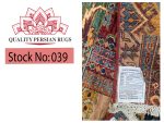 Rare fine Afghan Ariana Handmade Carpet passage runner - 498 x 98 cm - Image 7