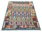 Stunning Afghan Handwoven Kilim – Wool Rug 295 x 198 cm - Image 4