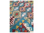 Stunning Afghan Handwoven Kilim – Wool Rug 295 x 198 cm - Image 6
