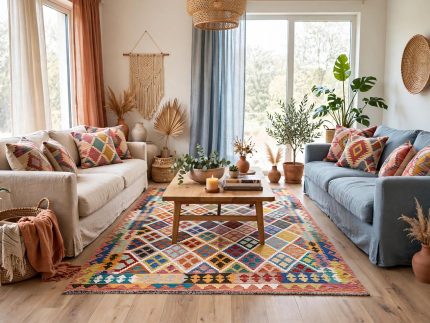Afghan CHoubi Kilim , Size: 289x207 CM