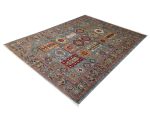 Incredible fine Afghan Ariana Handmade Carpet - 268 x 204 cm - Image 4