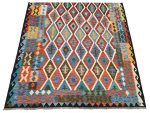 Stunning Afghan Choubi Kilim – Handmade Rug - 282 x 203 cm - Image 5