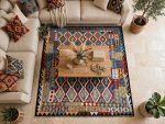 3x2 Afghan Choubi Kilim
