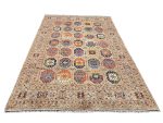 Super Fine Quality Luxury Afghan Ariana Handmade Carpet - 356 x 277cm - Image 3