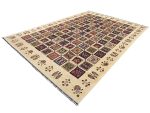 Incredible Extra Large Afghan Ariana Handmade Carpet - 423 x 303cm - Image 4