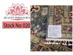 Beautiful Ariana Handmade Carpet passage runner - 297x84cm - Image 6