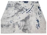 Modern Grey Blue carpet - Size 290x200cm (2x3meter)