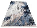 Modern Grey Blue carpet - Size 290x200cm (2x3meter)