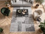 Modern Grey Carpet - Size: 290x200cm (2x3meter)