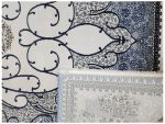 Blue Cream Carpet, size: 290x200cm