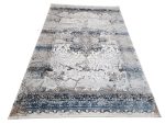 vintage carpet navy grey- 290x200 cm