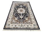 Stunning Persian Design Machine Made Carpet 290 x 200 CM – Navy & Cream Rug