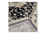 Stunning Persian Design Machine Made Carpet 290 x 200 CM – Navy & Cream Rug - Image 5