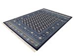 Stunning Navy bukhara Persian design Carpet 290 x 200 CM - Image 5