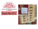 Beautiful Afghan Handmade Ariana passage carpet - 247 x 82 cm - Image 6