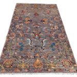 Grey Handknotted Carpet