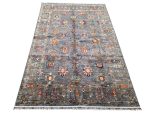 Luxury Afghan Ariana Handmade Carpet - 253x174 cm - Image 3