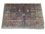 Luxury Afghan Ariana Handmade Carpet - 253x174 cm - Image 4
