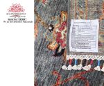 Afghan Handknotted Grey Carpet