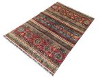 Afghan Ariana Handmade Khorjin Design Carpet – 175x118cm - Image 4
