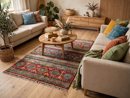 Afghan Khorjin Design Carpet