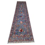4 Meter Afghan Hand Knotted runner Carpet