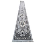 8 meter persian grey passage runner carpet