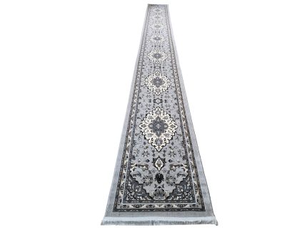 8 meter persian grey passage runner carpet