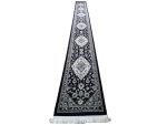 8 Meter Navy Machine Made Runner 800x80cm – Kashan Runner - Image 3