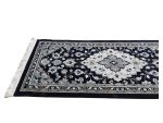 8 Meter Navy Machine Made Runner 800x80cm – Kashan Runner - Image 5