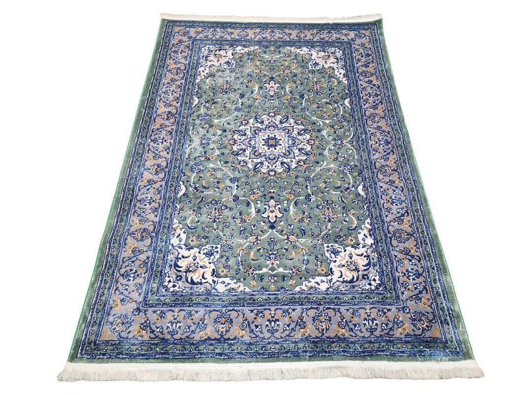 Persian Nain Green Carpet - Size: 230x160cm
